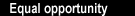 Equal opportunity Employment
